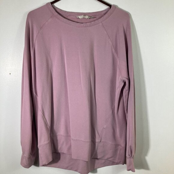 Athleta Tops - Womens Athleta Sweatshirt Pink M Spots